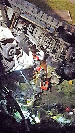 Accidente en el Escudo