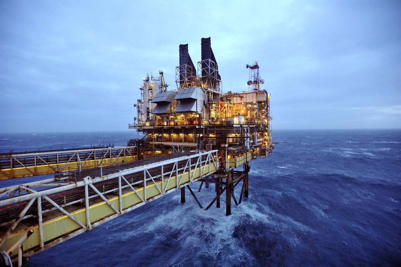 Instalaciones de BP en el Mar del Norte