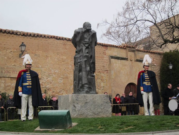 Homenaje a Unamuno en Salamanca