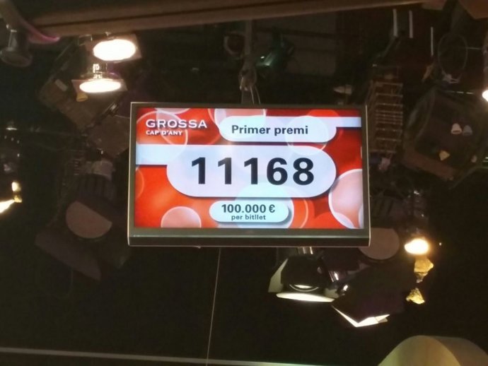 Primer premio de La Grossa de Cap d'Any