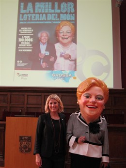 Elsa Artadi y La Grossa de Cap d'Any  