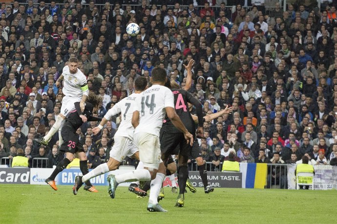 REAL MADRID - PSG.  Sergio Ramos 