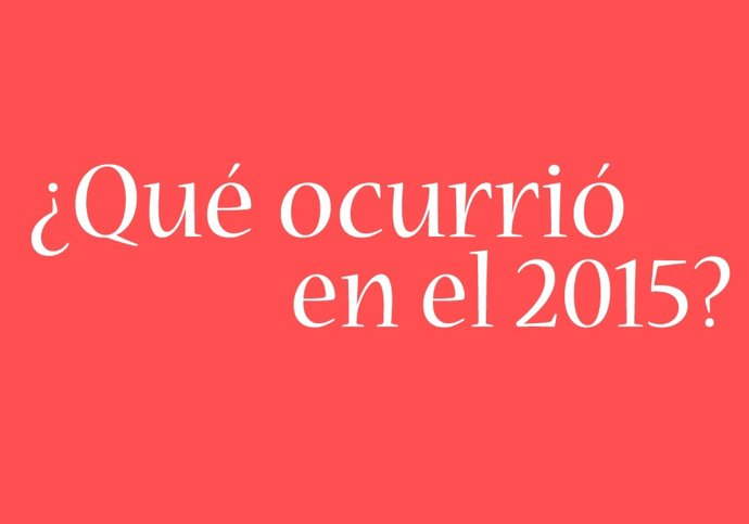 ¿Qué Ha Pasado En Cada Uno De Los 12 Meses Del 2015?