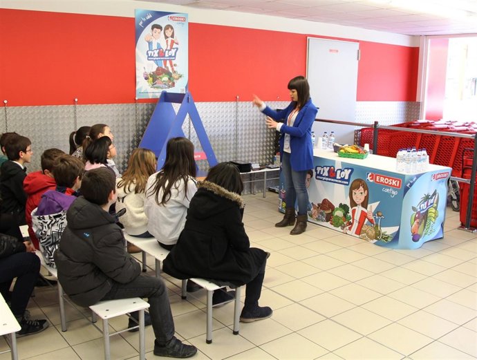 Taller de hábitos saludables de Fundación Eroski