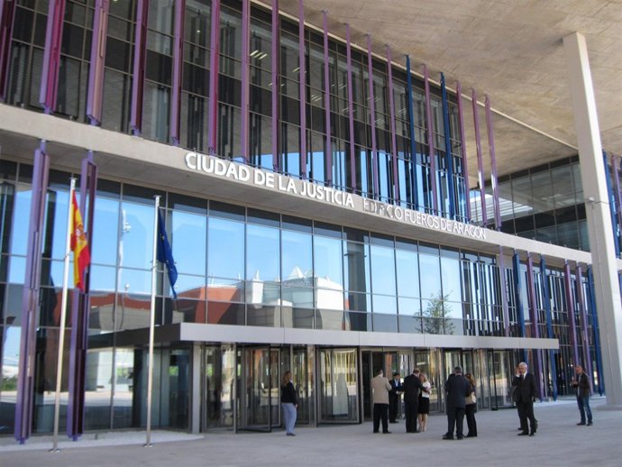 Edificio 'Fueros de Aragón' de la Ciudad de la Justicia de Zaragoza