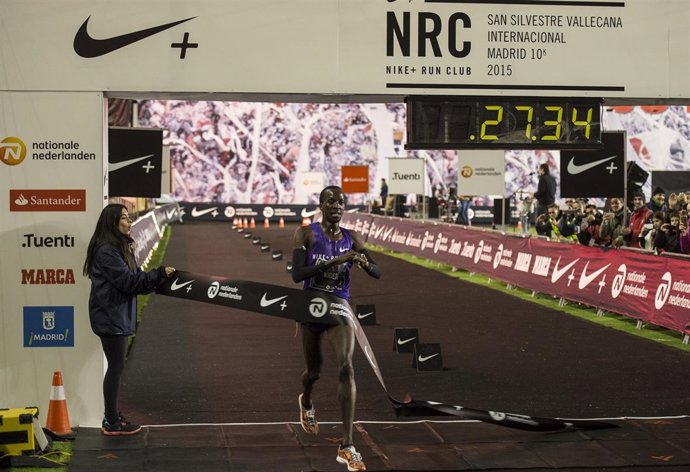 Kigen se exhibe para ganar la San Silvestre Vallecana