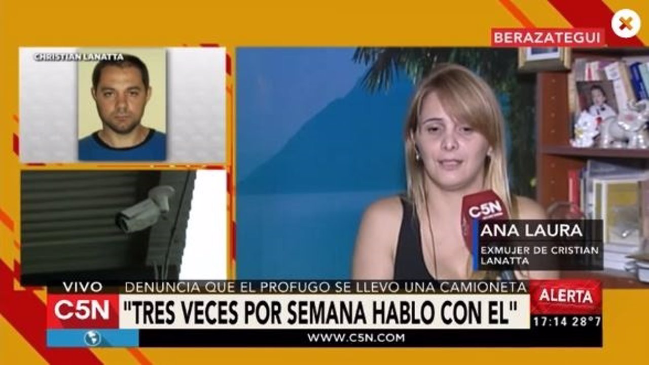 La exmujer de Lanatta en entrevista con C5N