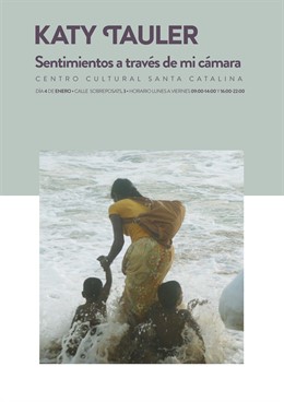 Cartel de la primera exposición de la fotógrafa Katy Tauler