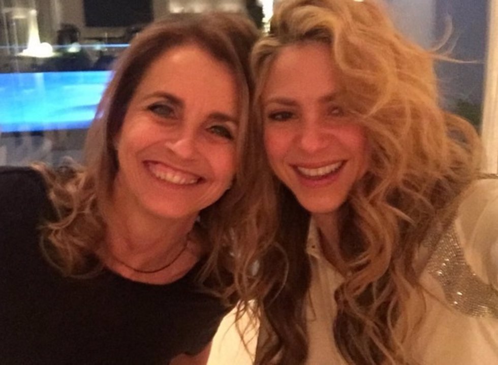 SHAKIRA CON LA MADRE DE GERAD PIQUÉ EN INSTAGRAM 