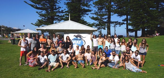 Estudiantes españoles en Australia, de Australian Way