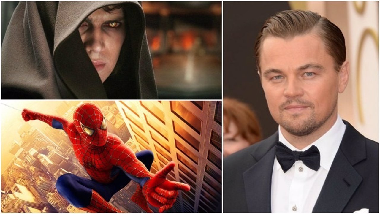Leonardo DiCaprio pudo haber sido Anakin Skywalker o Spiderman