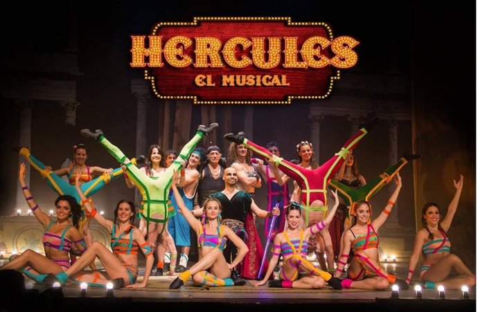 Imagen del musical Hércules que se podrá ver en Salamanca