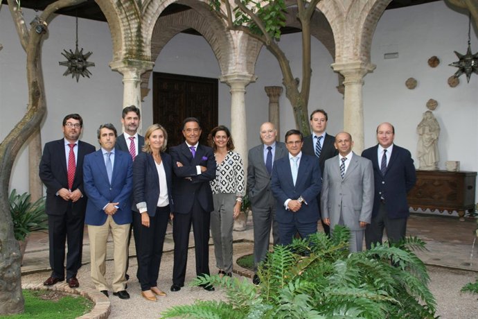 Miembros de la Fundación Cajasur