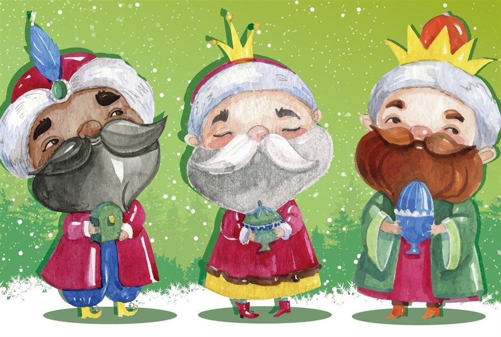 Reyes Magos en moto para sacar sonrisa en la Fundación Down de Madrid