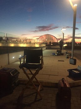 Rodaje en Feria Valencia