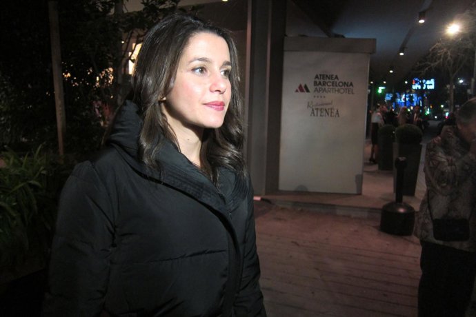 La líder de C's Inés Arrimadas