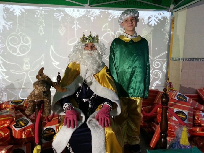 Entrega de juguetes de la AGCS de Granada