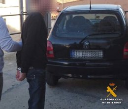 Detenido por la Guardia Civil