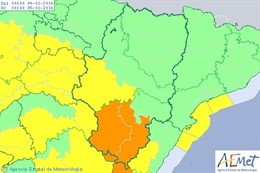 Aviso amarillo por viento en Zaragoza y naranja en Teruel