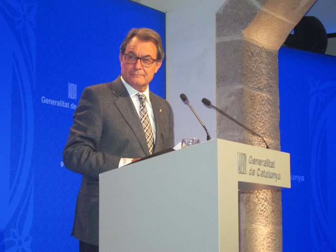 Artur Mas, pte.De la Generalitat