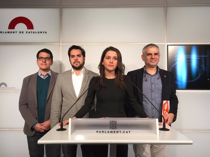 José María Espejo, Fernando de Páramo, Inés Arrimadas y Carlos Carrizosa, C's