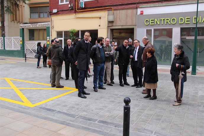 Visita a la calle Julián Urbina