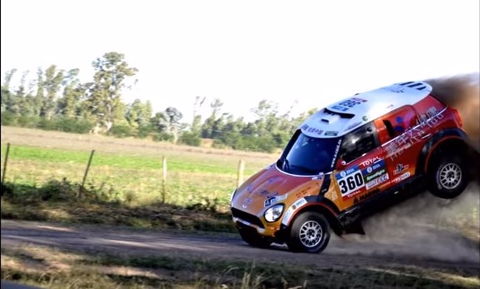 Primer accidente del Rally dakar 2016