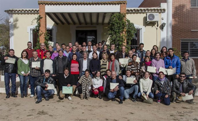 Entrega de diplomas curso de empleabilidad con La Huertecica