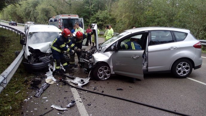 Accidente en la CA-131