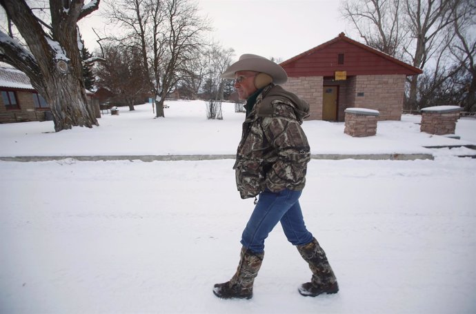 Uno de los rancheros que ocupan el Parque Natural de Malheur