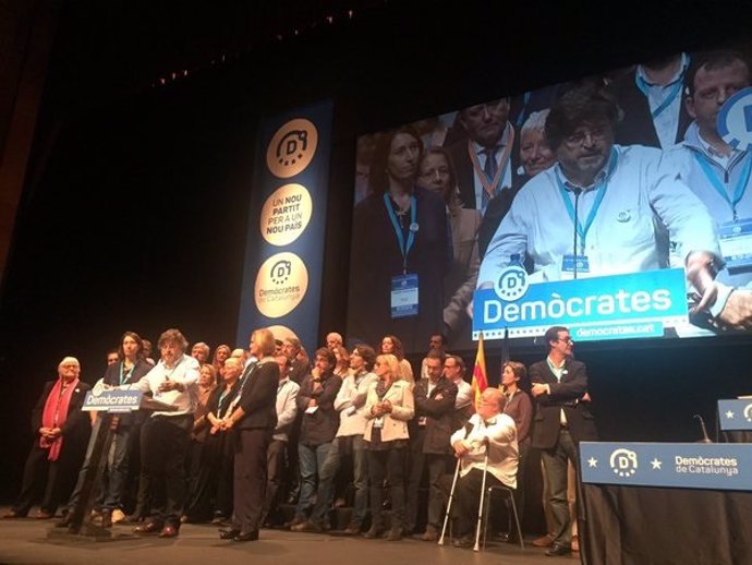 Congreso fundacional de Demòcrates de Catalunya