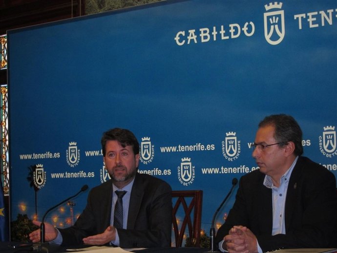 Carlos Alonso junto a José Luis Delgado