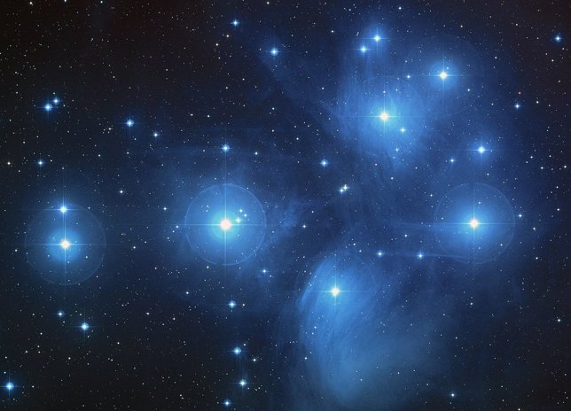 Cúmulo estelar de Pléyades