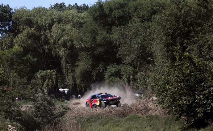 Sebastien Loeb en el Dakar