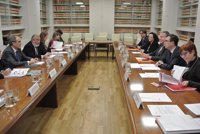 Sociedad Murcia Alta Velocidad acuerda el soterramiento integral del paso a nivel de la Senda de los Garres