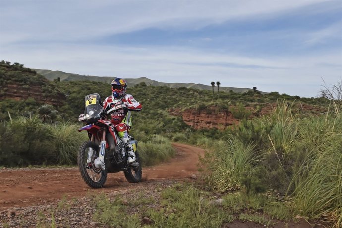 Joan Barreda en el Dakar