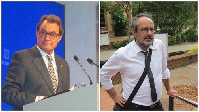 Artur Mas y Antonio Baños