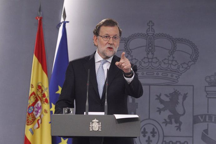 Rajoy en Moncloa