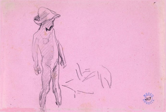 Imagen de una obra de la exposición de Sorolla