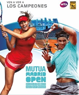 Cartel de la Mutua Madrid Open 2015 