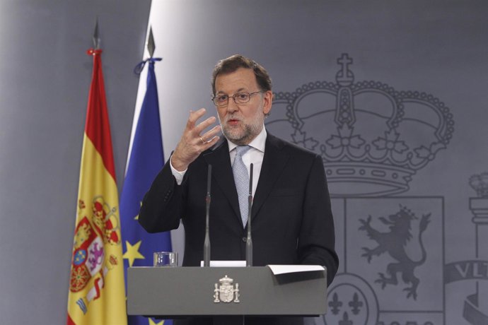 Rajoy en Moncloa