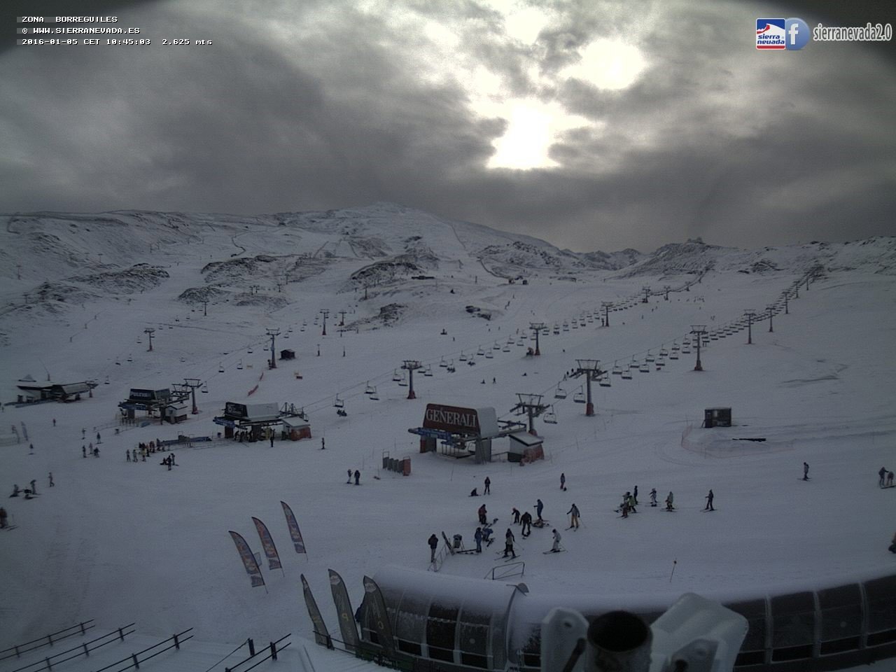 Web cam en Sierra Nevada