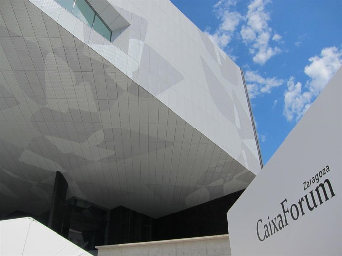 CaixaForum Zaragoza composición de cubos