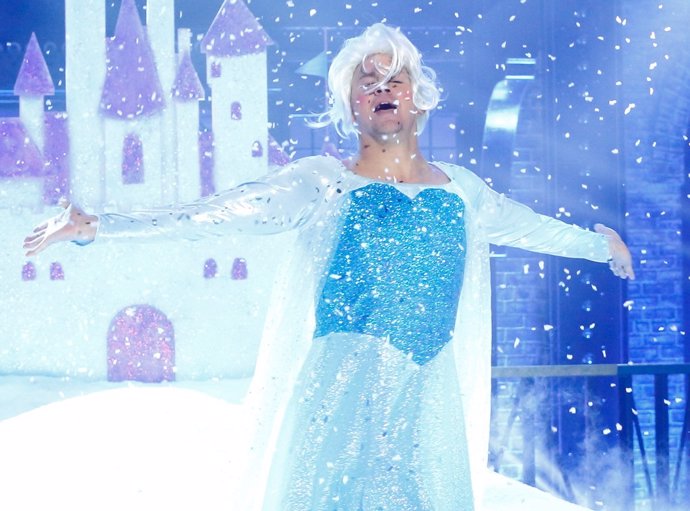 Channing Tatum como Elsa de Frozen