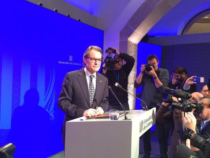 Artur Mas, presidente de la Generalitat