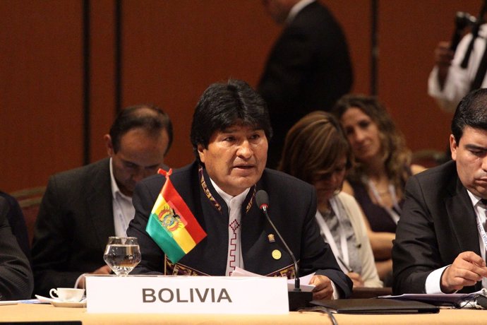 El presidente de Bolivia, Evo Morales