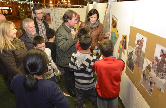 Expo y fiesta  navideña en la  Alameda 