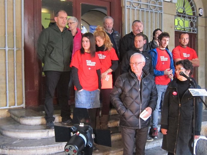 Rueda de prensa de Sare.