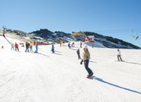Sierra Nevada registra la nevada más importante en lo que va de temporada