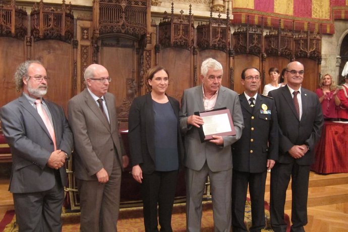 Ricardo Álvarez-Espejo García, Josep Lluís Trapero y  Ada Colau